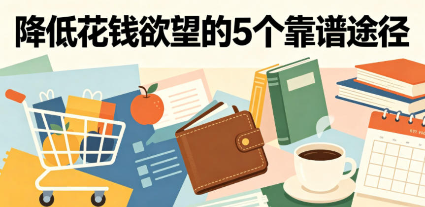 付费文章：降低花钱欲望的5个靠谱途径-酉宸轻创社
