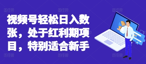 视频号轻松日入数张，处于红利期项目，特别适合新手-酉宸轻创社